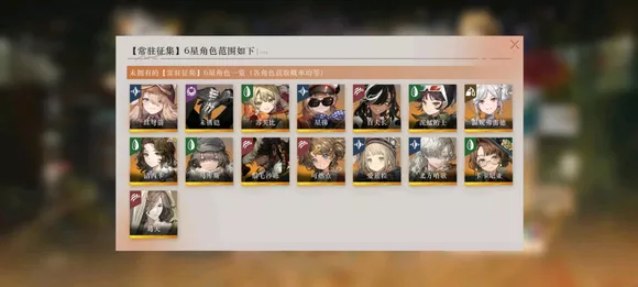 重返未来1999常驻六星角色选择推荐优势分析