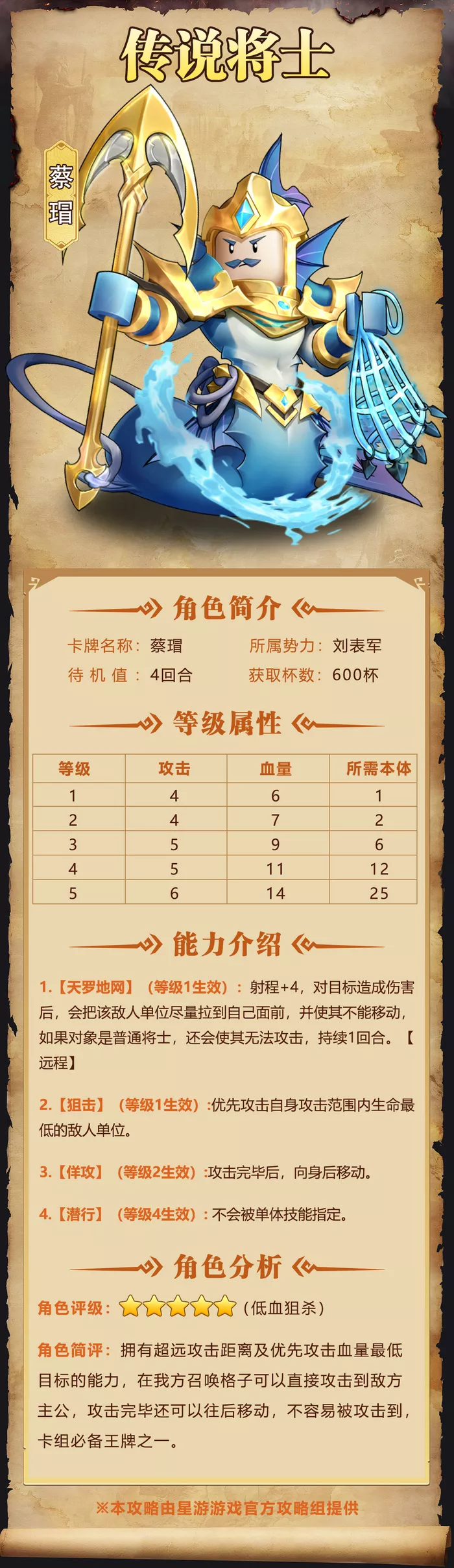 《我是小奇兵》蔡瑁角色详细介绍
