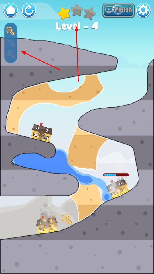 水流冲击