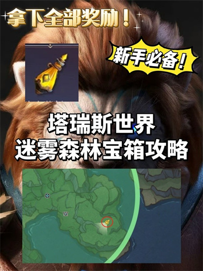 塔瑞斯世界迷雾森林宝箱怎么收集 塔瑞斯世界迷雾森林宝箱位置大全