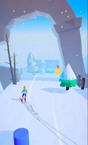 滑雪跑者