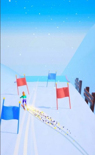 滑雪跑者