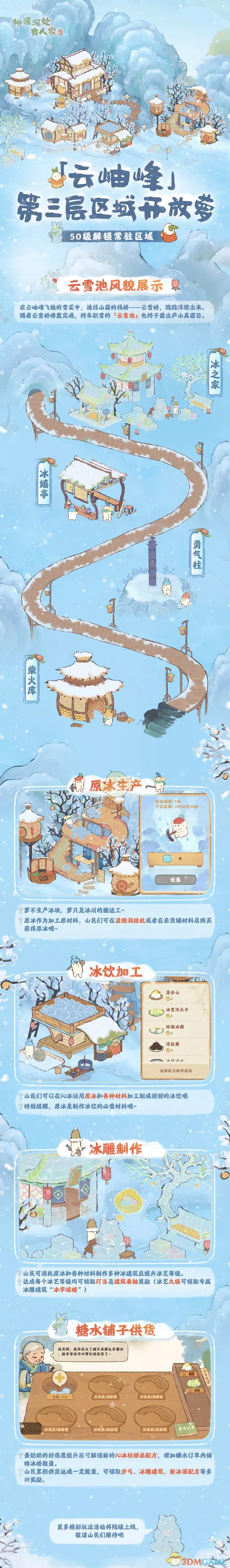 《桃源深处有人家》云岫峰第三层有哪些