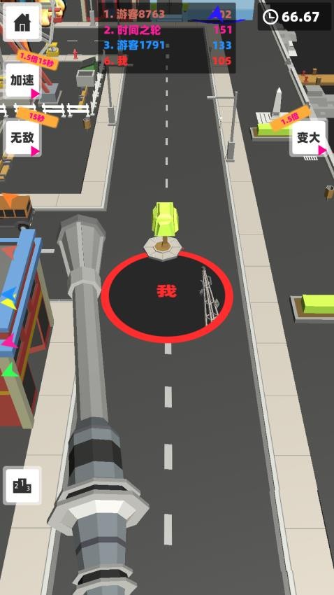 大黑洞模拟