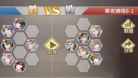 《斗罗大陆：武魂觉醒》寒夜拂晓8-1进阶打法思路推荐
