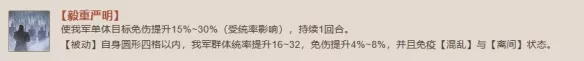 《三国志战棋版》毅重严明战法哪几种