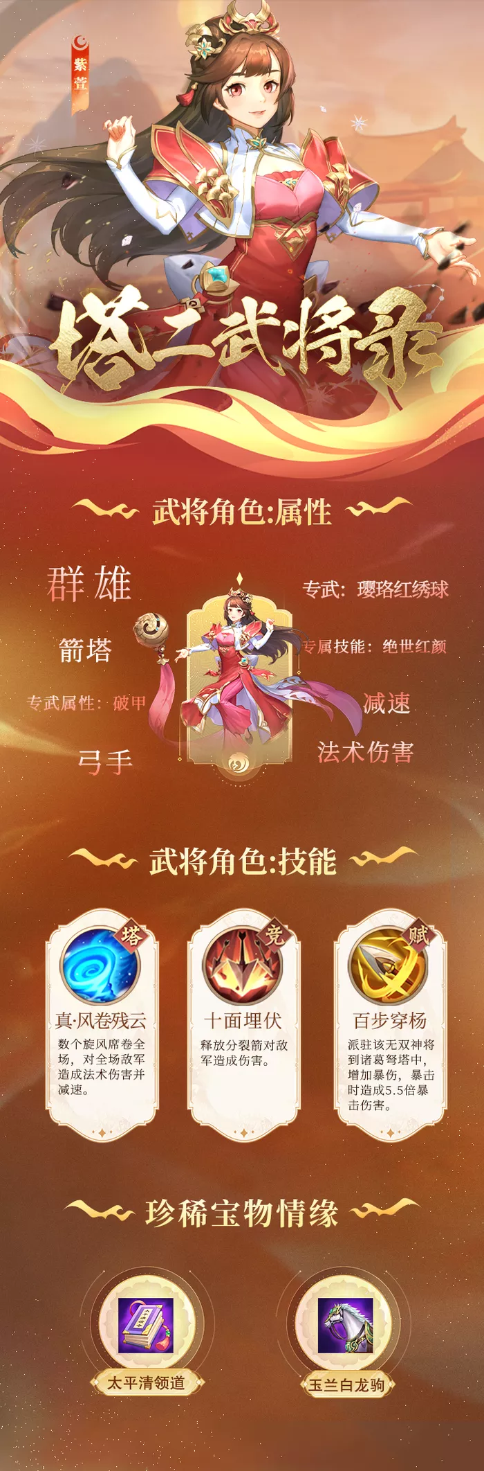 《塔王之王2》紫萱技能角色汇总完全整理