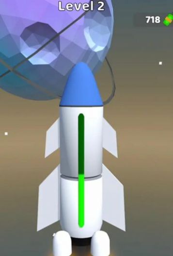 Charging the rocket 3D