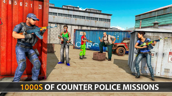Police Counter Terrorist Attack