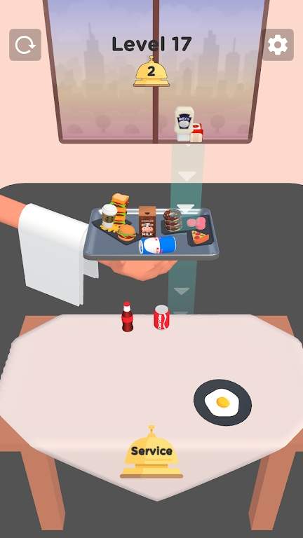 放置食物挑战
