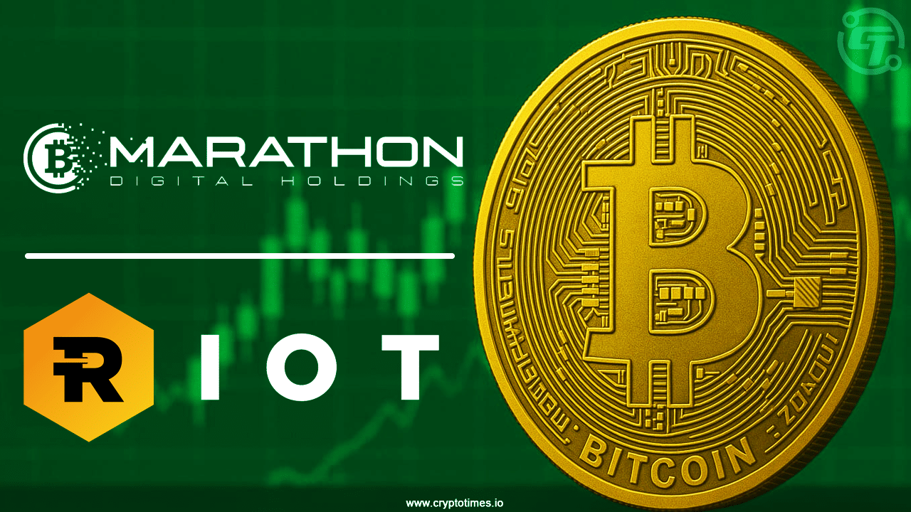 比特币矿工表现亮眼：MARA现持有5万枚BTC，Riot挖出450枚BTC