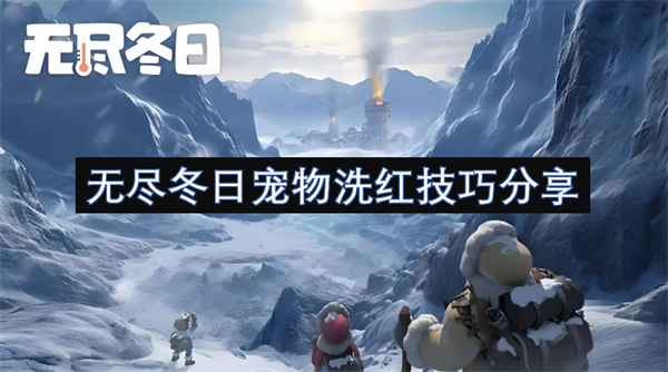 无尽冬日宠物洗红技巧分享