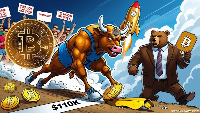 比特币（BTC）价格预测：尽管11万美元阻力位失守，多头仍瞄准新高