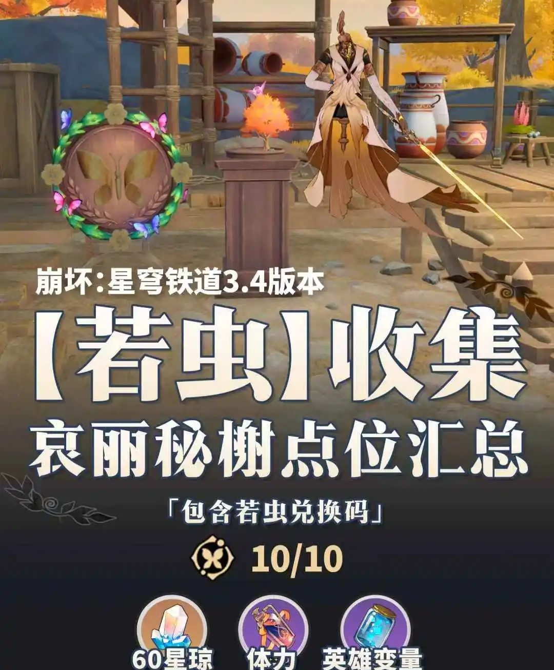 崩铁若虫奖励怎么拿-崩铁若虫全收集