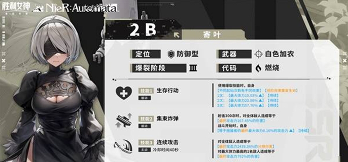 胜利女神新的希望2b技能是什么图一