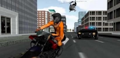 Traffic Cop Bike Prison Escape