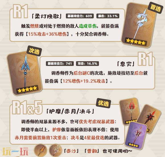 原神艾梅莉埃用什么武器 艾梅莉埃适配武器推荐