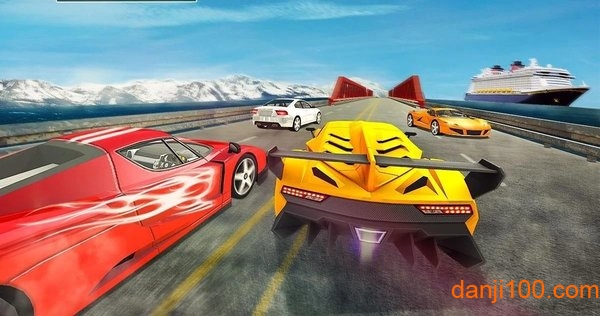 Racing Car Traffic City