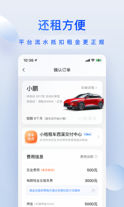 小桔有车(新能源租车买车)