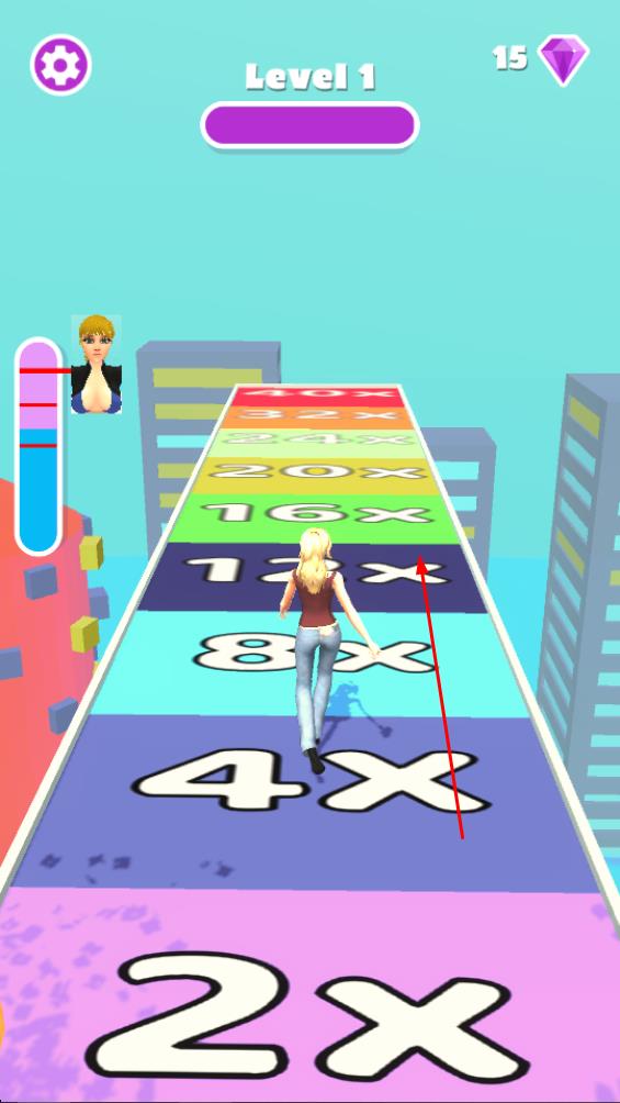 巫女少年赛跑者