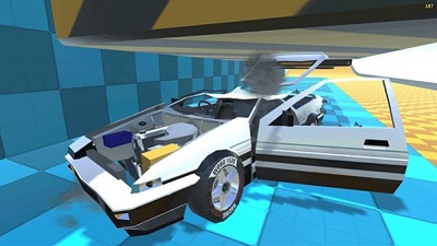 X Car Crazy Desert Crash