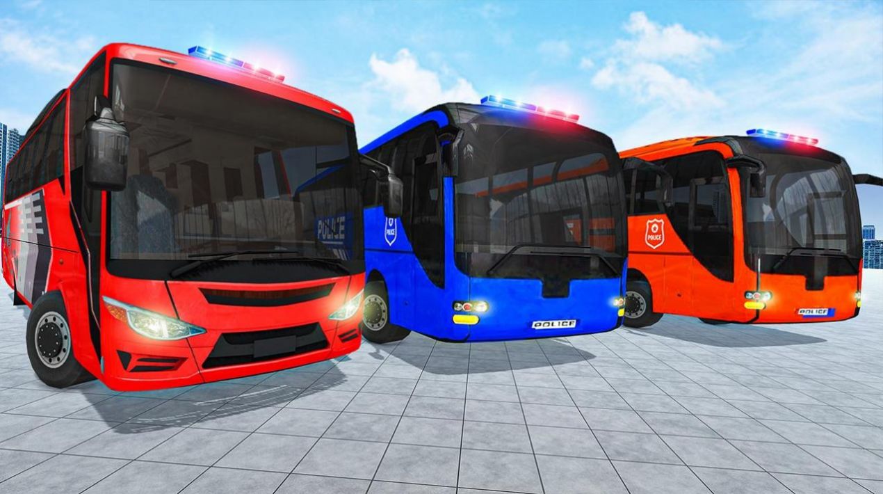 Police Bus Parking Game