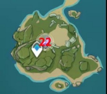 原神鹤观岛雷神瞳在哪里?原神2.2鹤观岛雷神瞳位置大全7