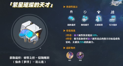 崩坏星穹铁道archer遗器怎么搭配 archer遗器搭配攻略