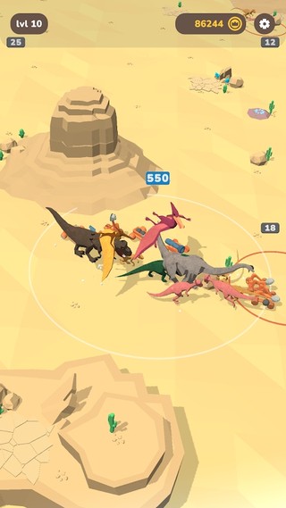 dinosaur merge battle