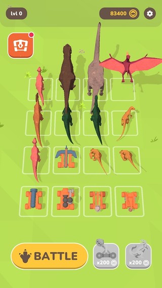 dinosaur merge battle