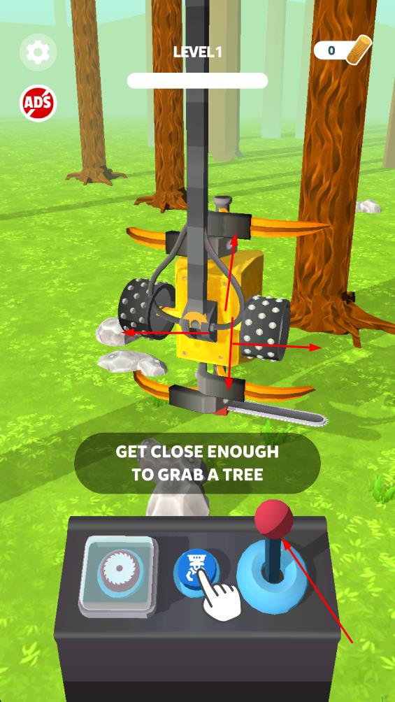 cutting trees