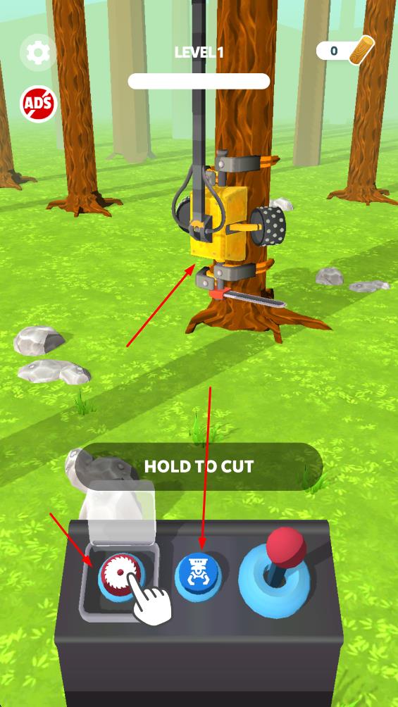 cutting trees