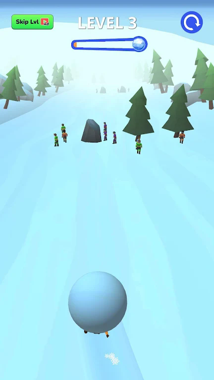 冰雪球快速冲刺
