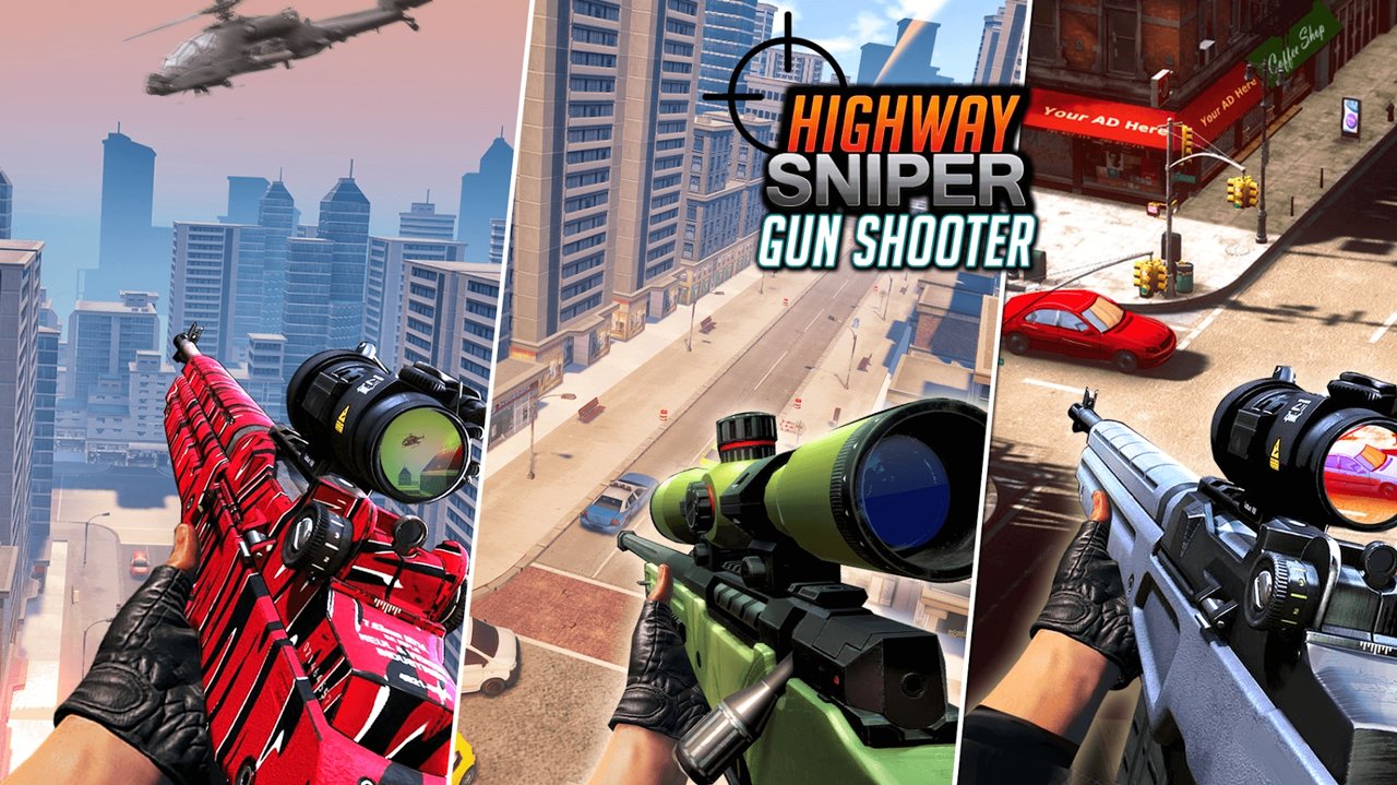 Highway Sniper Gun Shooter : Elite Shooting Game