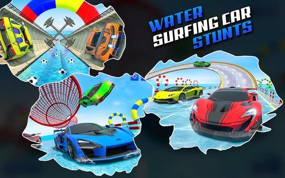 Water Surfing Car Stunts