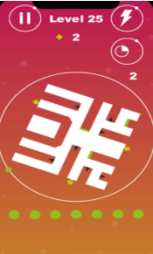 曲折的球