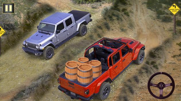 Offroad hill climb racing game