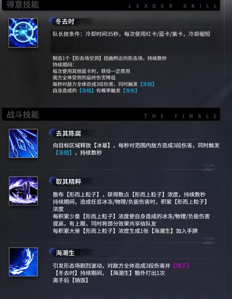 雷索纳斯伊利亚德有哪些技能