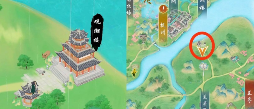 华夏千秋江南越州建筑隐藏奖励获取攻略