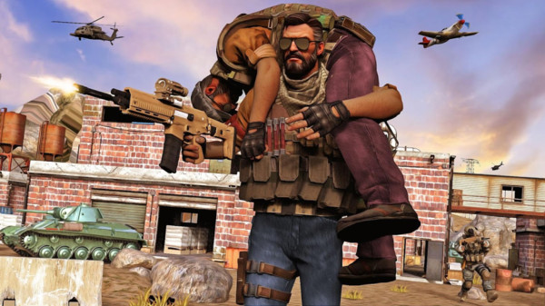 Gun strike 3d shooter: Special commando shooting