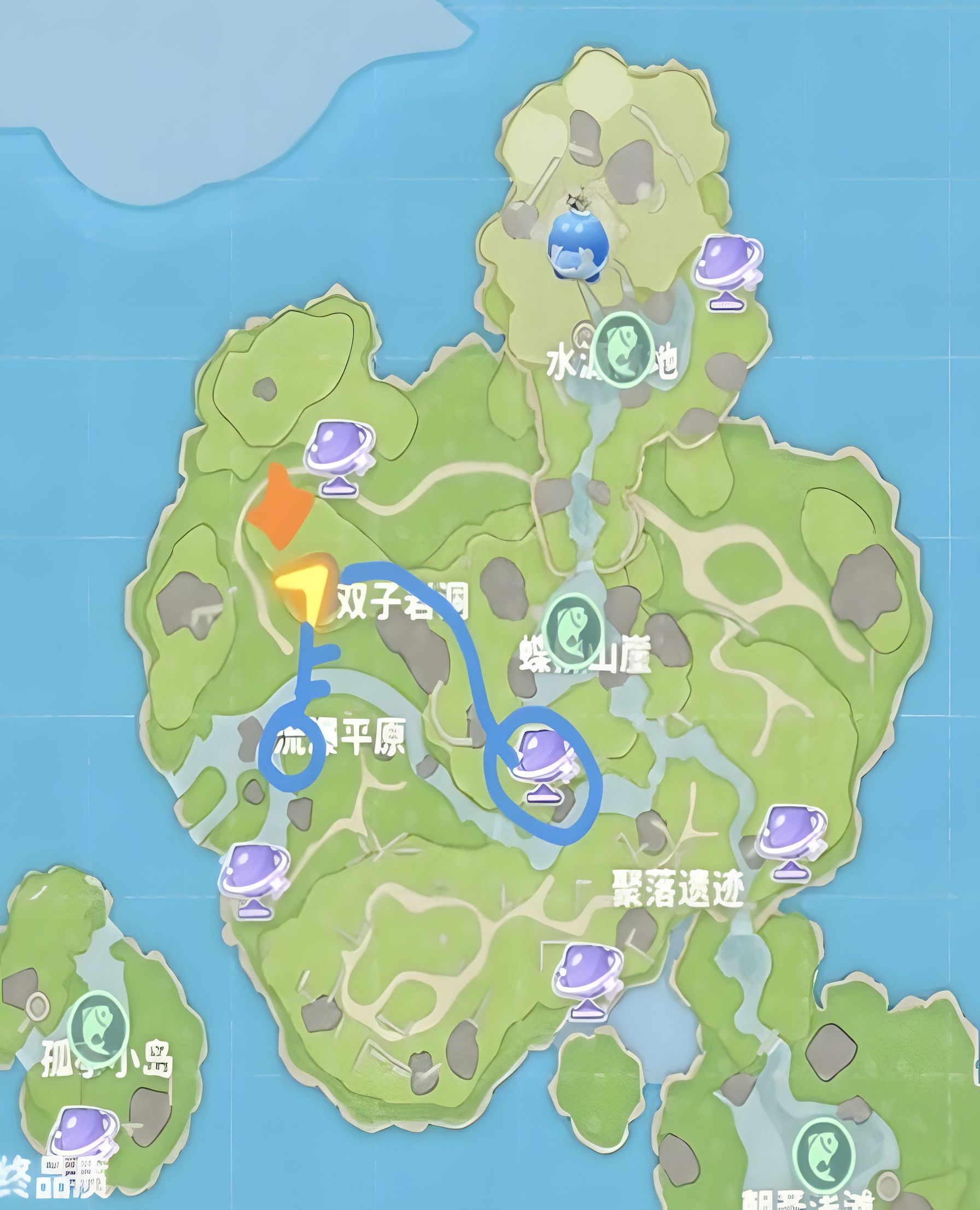 米姆米姆哈溪柳小岛宝箱在哪