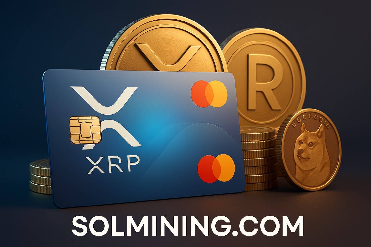 XRP万事达卡将于8月25日推出，Gemini支持SolMining XRP合约，每日收益9800美元