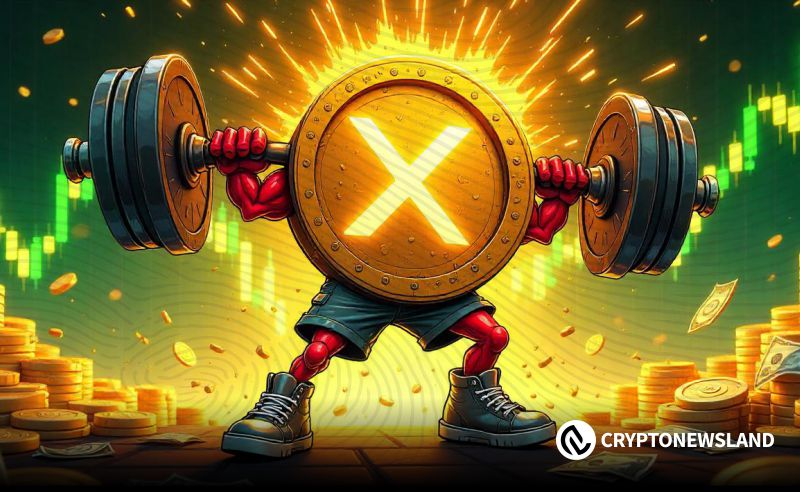 XRP在2.91美元处盘整，市值稳守关键支撑位上方