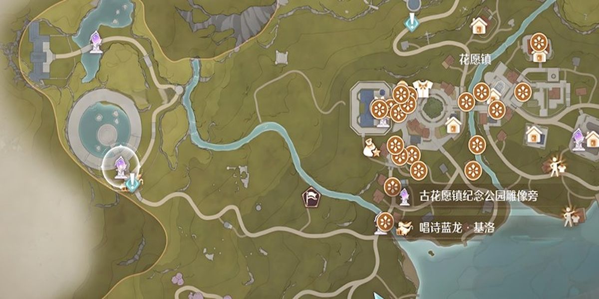 无限暖暖花愿镇雕像谜题任务怎么完成