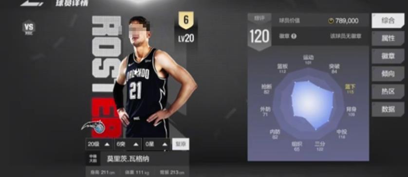 美职篮全明星哪个角色盖帽强