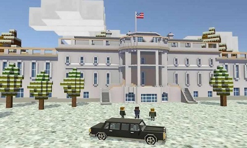 Blocky Security: USA President