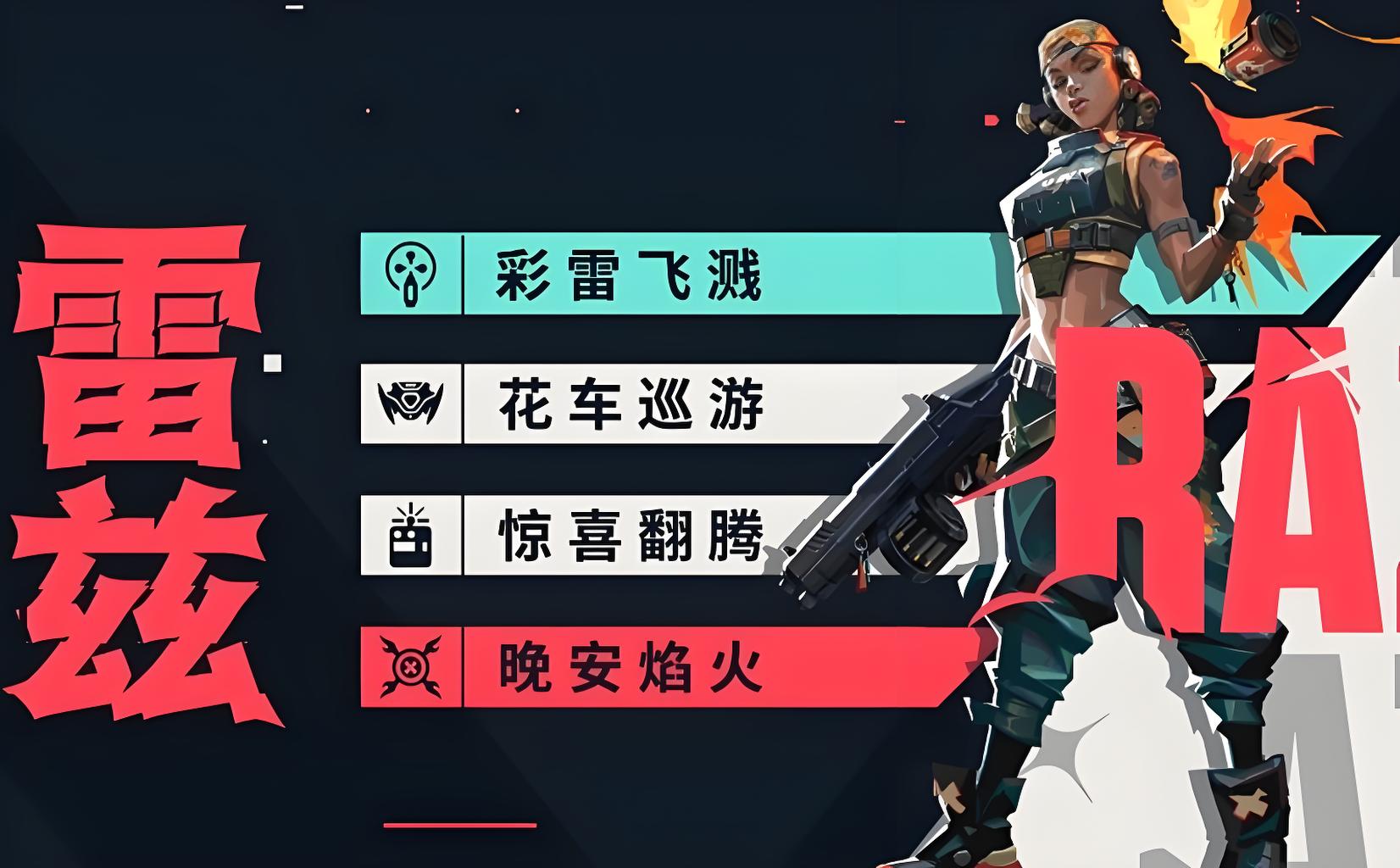 无畏契约源能行动雷兹有哪些技能