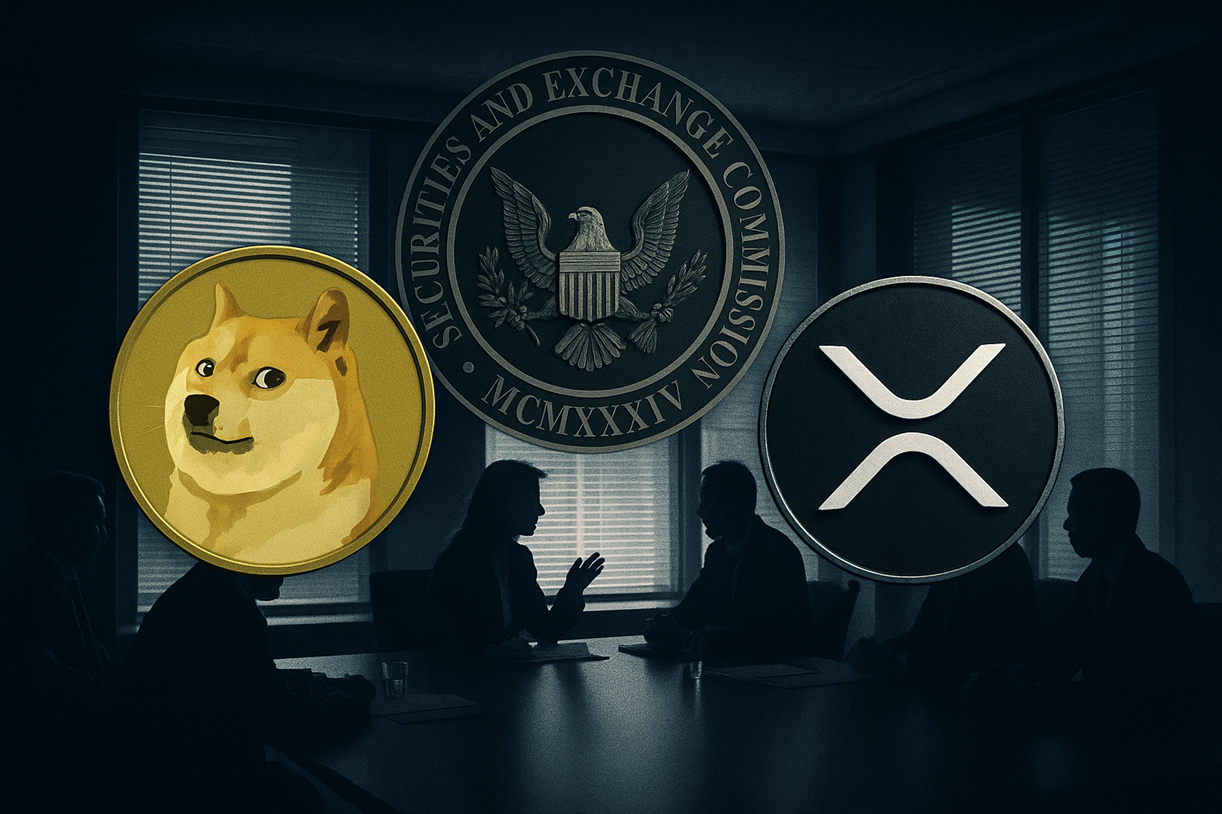 秘密会谈暗示XRP和狗狗币ETF比以往任何时候都更接近