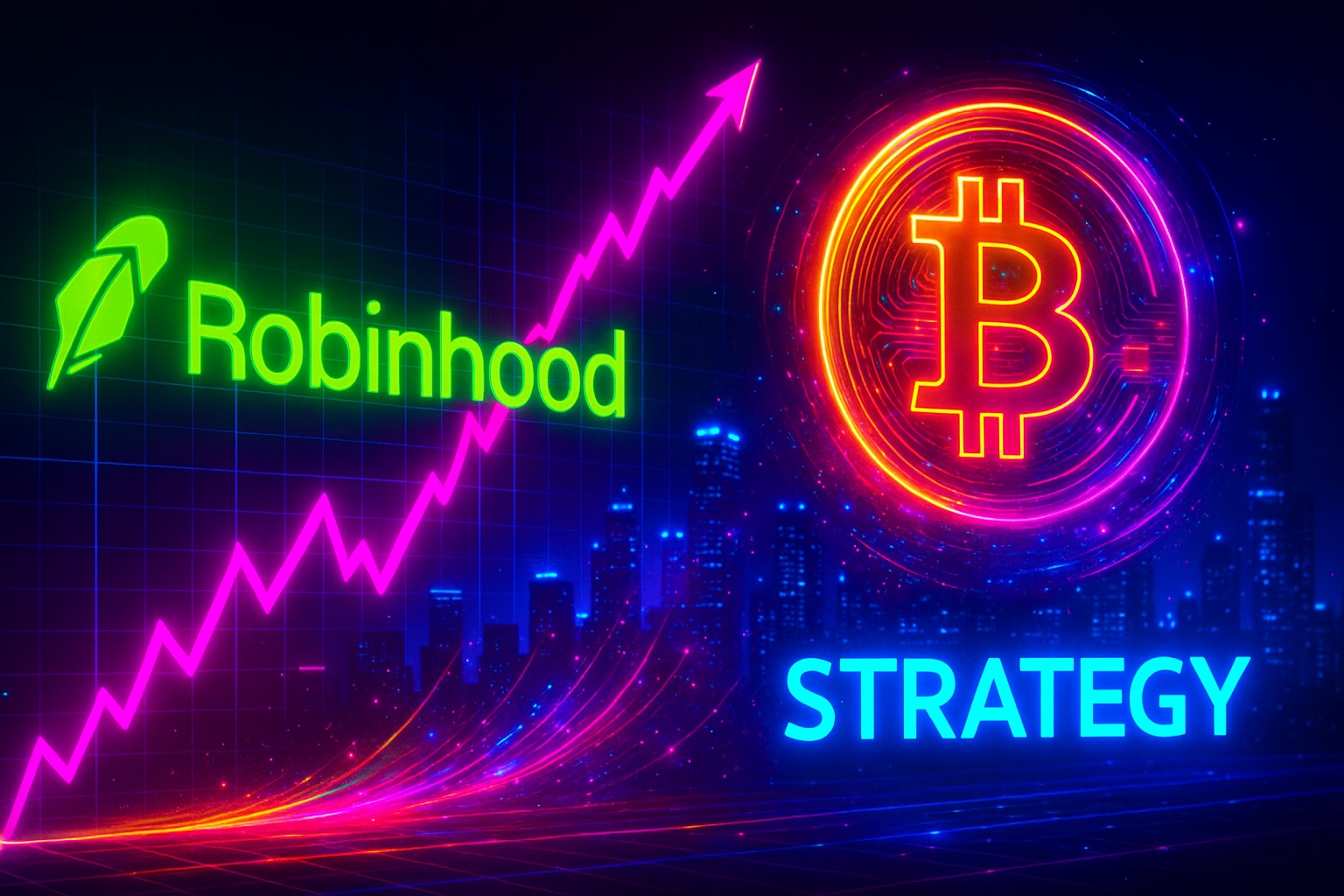 比特币新闻：Robinhood崛起，战略大量买入BTC