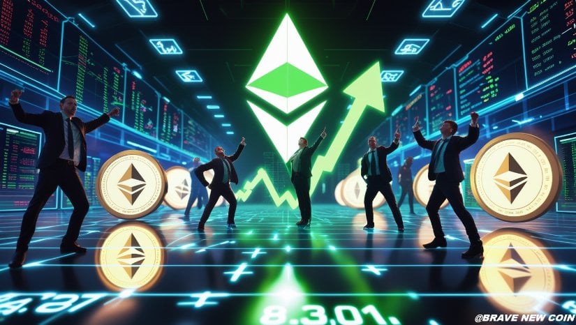 以太坊（ETH）价格预测：以太坊突破4400美元，机构买入和技术突破助推看涨势头，目标看向9000美元